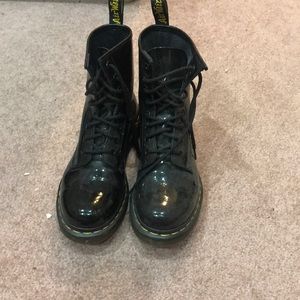 Dr. Martens Air Cushion Sole Black Boots